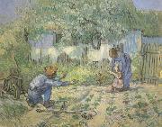 Vincent Van Gogh First Steps (nn04) Spain oil painting artist